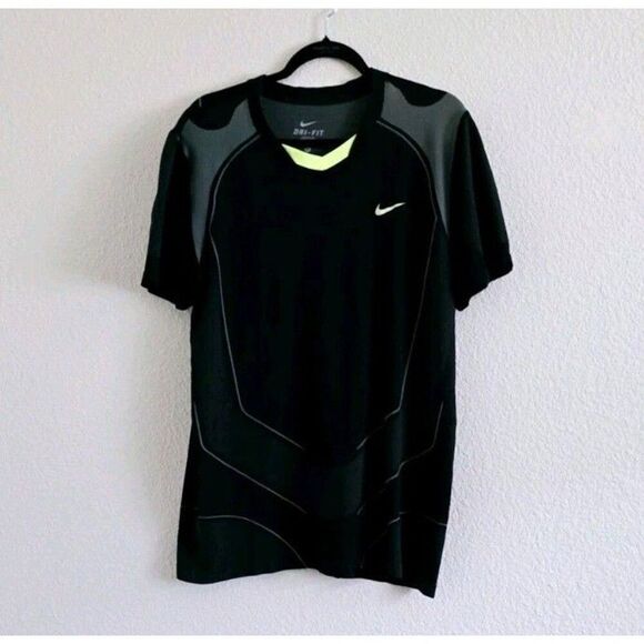 Nike Rafa Nadal 2010 US Open Tennis Shirt XL 381364-010 - Picture 9 of 9